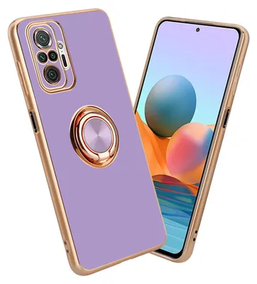 Obrázok produktu pre Cadorabo Ochranné puzdro pre Xiaomi RedMi NOTE 10 PRO Case in Purple Case Cover Camera Protector Magnetic Car Mount