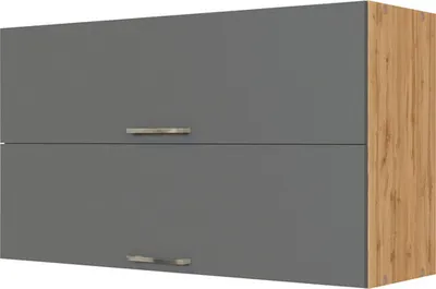 Produktbild von Held Möbel Klapphängeschrank Sorrento BxTxH 100 x 34 x 57 cm anthrazit matt zerlegt 350.6271