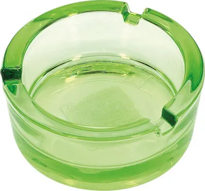 Produktbild von Grüner Glas-Aschenbecher 8,5 cm