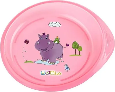 Obrázek produktu pro OKT jídelní miska Hippo, růžová