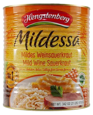 Productafbeelding van Hengstenberg Mildessa Wijnazuurkool -milde variant- 9,7 kg