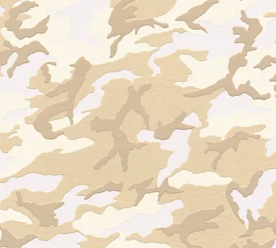 Produktbild von A.S. Création Camouflage Tapete Boys & Girls Vliestapete beige braun weiß 10,05 m x 0,53 m