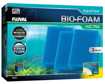 Immagine prodotto di Fluval AC70 FILTER BlueSponge confezione economica 3 pezzi