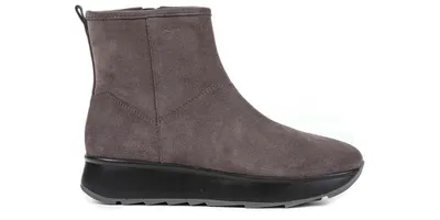 Obrázek produktu pro Dámské boty podzim/zima Geox GENDRY kožené šedé boty na zip 37