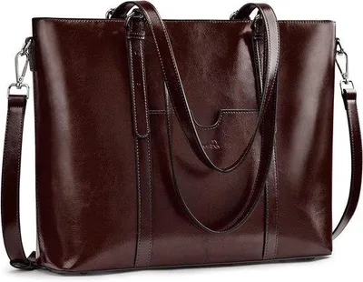Image de Sacoche pour ordinateur portable de 15,6 pouces, sac à bandoulière et sac à main, idéal pour le travail et les loisirs