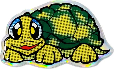Produktbild von Sticker 3D Schildkröte Valentino Rossi HQ
