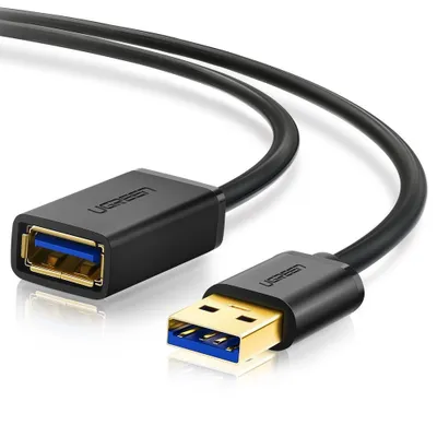 Obrázok produktu pre Ugreen 10368, 1 m, USB A, USB A, USB 3.2 Gen 1 (3.1 Gen 1), Čierna