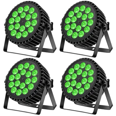 Immagine prodotto di Illuminazione a LED Par – Faretti a LED – Lampade per palco – Luci per DJ – Luci per discoteca – Potenza: 200W