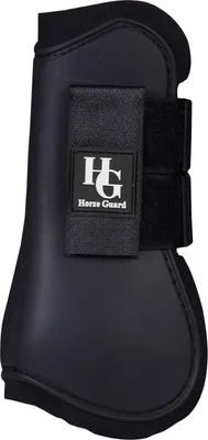 Produktbild von Horse Guard Hartschalengamaschen 2 Stück - schwarz - Vollblut / Cob