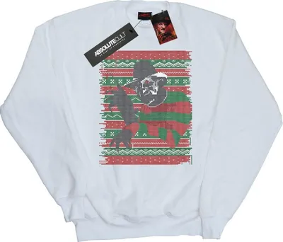 Produktbild von A Nightmare On Elm Street - Sweatshirt für Damen BI9513 (XL) (Weiß)
