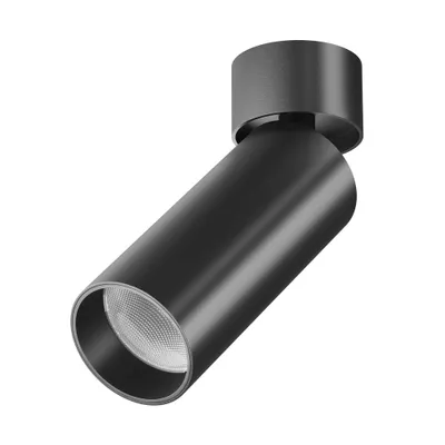 Immagine prodotto di Plafoniera LED, metallo, nero, faretto flessibile