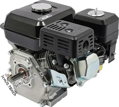 Immagine prodotto di Motore a benzina, 4 tempi, cilindrata 212cc, nero1