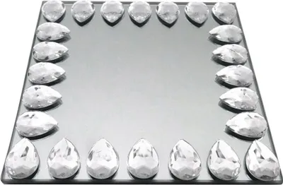 Zdjęcie produktu dla podstawka kwadratowa LUSTRO 15x15x1cm HTRJ4388
