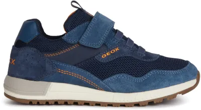 Produktbild von Geox J Alben Boy Sneaker Halbschuh Uni Casual Sport Gr.30-41 blau-EUR 34