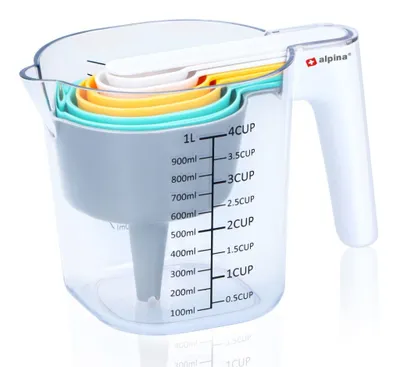 Obrázek produktu pro ALPINA Kuchyňské odměrky sada 9 ksED-224934