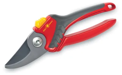 Produktbild von Wolf 2-schneidige Gartenschere Comfort Plus RR 2500 – Größe 22 millimeters, Rot/Gelb
