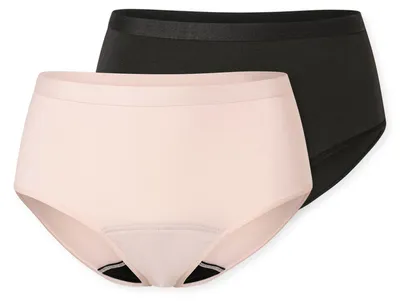 Produktbild von Schiesser Damen 2 er Pack Periodenpanty Gr. 42/44 sortiert 1