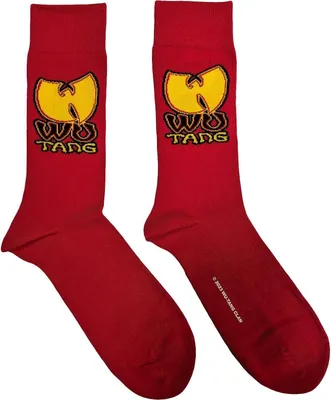Obrázok produktu pre Wu-Tang Clan - Ponožky pre mužov/dámy unisex RO9511 (40,5 EU - 45,5 EU) (červená)