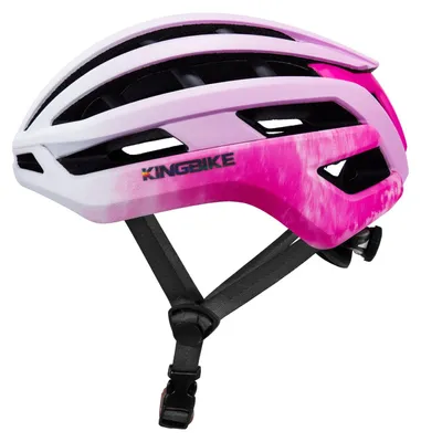 Produktbild von Fahrradhelm für Jugend Erwachsene Herren Damen Rennradhelm Leichtbau Belüftung Bequem 2 Größen 53-62cm (Pink, L) – Größe L(58-62CM)