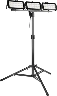 Zdjęcie produktu dla GERMINA Naświetlacz LED 3x45W reflektor na statywie IP65 z kablem spiralnym