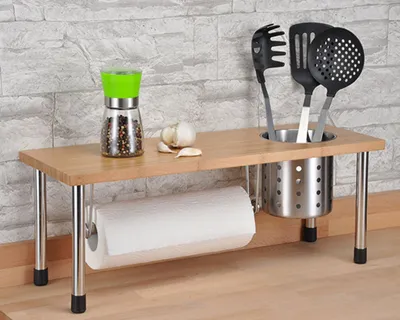 Produktbild von HI Küchenregal Bambus 55x20x20 cm