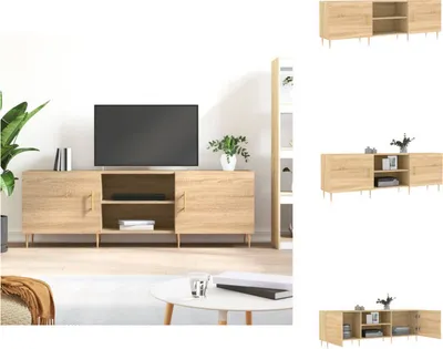 Obrázok produktu pre vidaXL TV skrinka Sonoma dub 150x30x50 cm materiál na báze dreva - TV nábytok