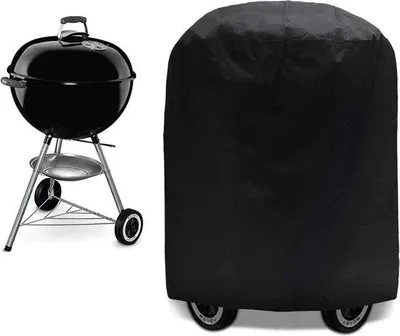 Obrázek produktu pro Univerzální plachta na gril – kulatý gril – 70 x 70 cm – voděodolná – odolná proti povětrnostním vlivům – kryt