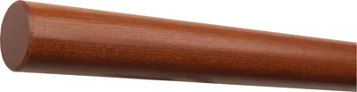 Produktbild von TIBU Mahagoni Handlauf Holz Ø 42 mm Geländer Treppe 0,3m - 5m, Länge 0,7 m und Enden gefast ohne Halter
