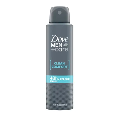 Obrázok produktu pre Dove Men Care Deospray Clean Comfort Anti Transpirant 150ml 3er Pack
