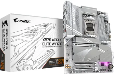 Obrázek produktu pro Gigabyte X870 A ELITE WF7 ICE (X870,AM5,ATX,DDR5)
