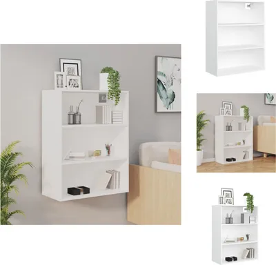 Obrázok produktu pre vidaXL Nástenná skrinka biela 69,5x32,5x90 cm - Príborníky