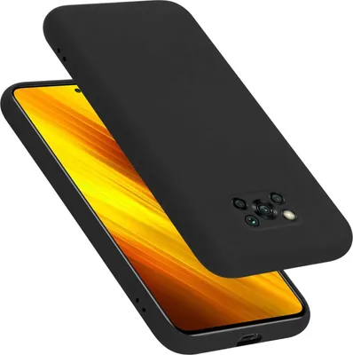 Obrázok produktu pre Cadorabo Puzdro pre Xiaomi POCO X3 NFC Silikónový kryt na mobilný telefón Puzdro z tekutého silikónu, odolné proti poškriabaniu a nárazom, ochranný kryt pre Xiaomi POCO X3 NFC