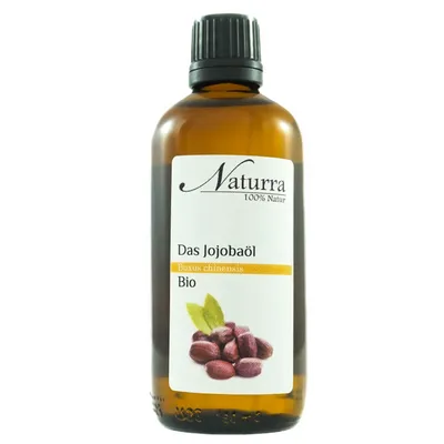 Bio Jojobaöl 100ml kaltgepresst unraffiniert nativ vegan Hautpflege Naturkosmetik