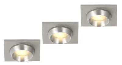 Produktbild von Deckenstrahler Wohnzimmer Einbaustrahler Deckenleuchte 3er Set 12270-3