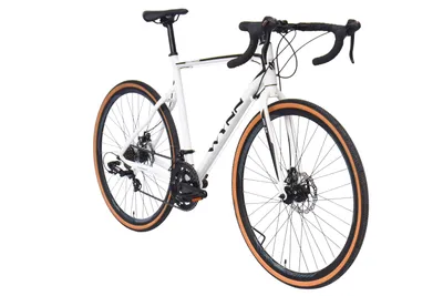 Produktbild von WYNN Gravelbike 28 Zoll GRL3.0 weiß Rahmenhöhe 60 cm Damen Herren 14 Gänge