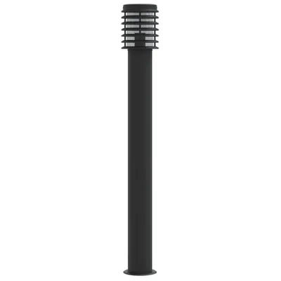 Produktbild von vidaXL Wegeleuchte Schwarz 110 cm Edelstahl