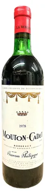 Produktbild von Wein 1978 Mouton-Cadet Baron Philippe de Rothschild