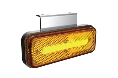 Productafbeelding van AMiO Zijmarkeringslamp 02376, afmetingen: 124 mm, 49 mm, 22 mm