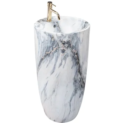 Produktbild von Umywalka Ceramiczna Wolnostojąca Anya Granit mat
