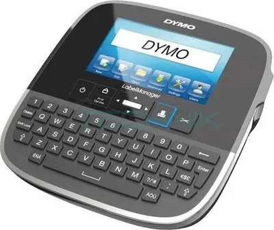 Obrázok produktu pre DYMO LabelManager ™ 500TS QWERTY UK, QWERTY, D1, Tepelný prenos, 300 x 300 DPI, 20 mm/s, Čierna, Strieborná