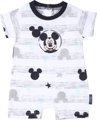 Produktbild von Mickey Mouse Kurzarm-Strampler, Größe 3 Monate