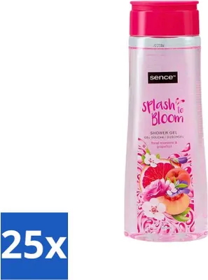 Produktbild von Sence - Floral Moments & Grapefruit - Duschgel - Frisch & Fruchtig - 300 ml - Vorteilspack - 25 Stücke