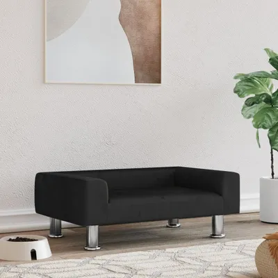 Obrázok produktu pre The Living Store Pelech pre psov Black 70x45x26,5 cm Velvet