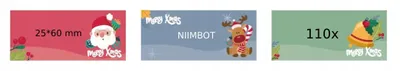 Immagine prodotto di nIIMBOT etichette Adesivi 25*60mm 110pz REGALI