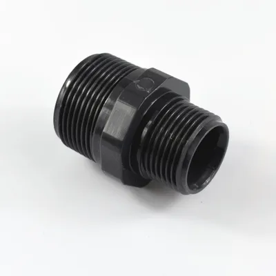 Zdjęcie produktu dla PVC - U podwójny nypel zredukowany AG 1" x 1/2"
