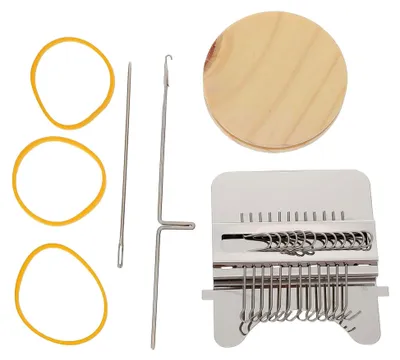 Produktbild von Kompakter Webstuhl mit 12 Nadeln für die Reparatur von Kleidung und Jeans