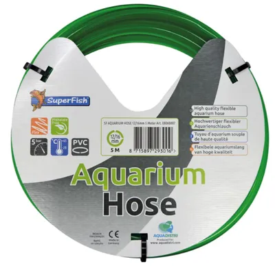 Productafbeelding van SuperFish Aquariumslang 12/16mm 5 Meter