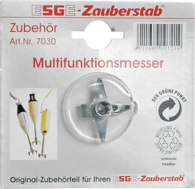 Zdjęcie produktu dla ESGE ESG 7030, Zespół noża blendera, Srebrny, Stal nierdzewna, 25 mm, 25 mm, 20 mm