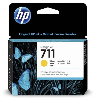 Produktbild von HP 711 Gelb, Original Druckerpatrone
