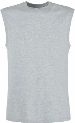 Produktbild von Fruit of the Loom Herren Tank Top, Größe:L, Farbe:Heather Grey